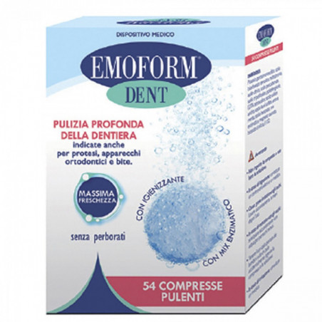 EMOFORM COMPRESSE PER DENTIERA X54