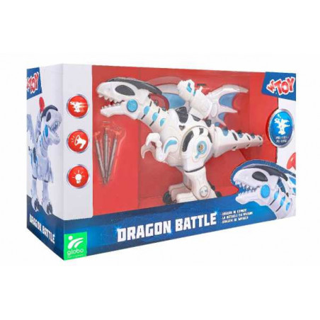 GLOBO MORBIDO DINO DRAGON BATTLE CAMMINA
