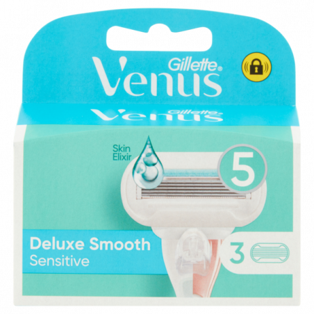 GILLETTE VENUS DELUX SMOOT.LAME RIC.X3