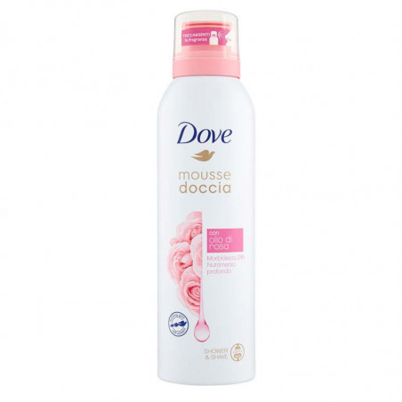 DOVE MOUSSE DOCCIA OLIO ROSA 200ML