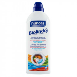 Detersivo per Capi Bianchi e Colorati 1 Lt Bio Lindo Nuncas - Bucato