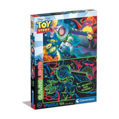 PUZZLE GLOWING LIGHT TOY STORY 104P(E)