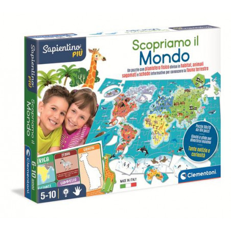 SAPIENTINO SCOPRIAMO IL MONDO(ANIMALI)(E