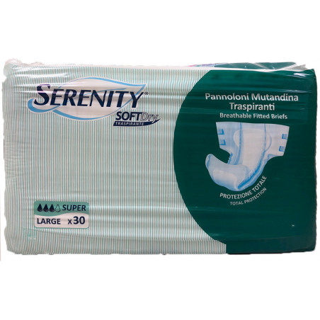 SERENITY PANN.MUT.SOFT DRY SUPER L X30