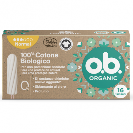 O.B.TAMPONI ORGANIC NORMAL X16