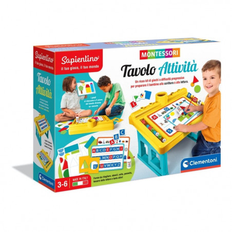 CLEMENTONI MONTESSORI TAVOLO ATTIVITA'(E