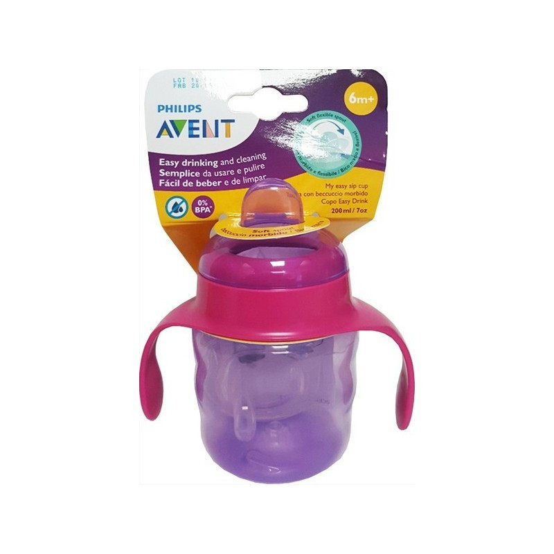 AVENT TAZZA MY EASY C.BECC.MORB.ROSA 6M