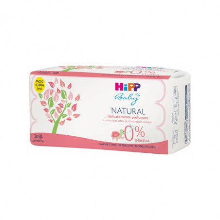 HIPP SALVIETTE NATURAL PROF.3X48