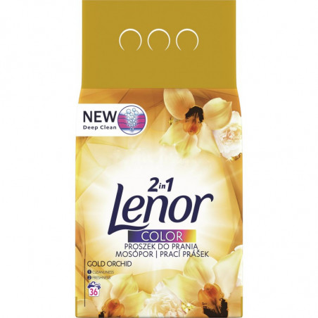 LENOR POLV.COLOR GOLD ORCHID.2IN1 36MIS