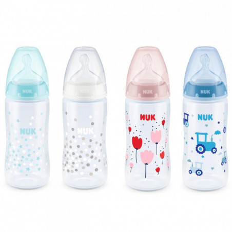 NUK BIBERON FC+TC  SIL. 0-6M PP300ML