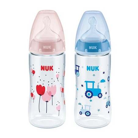 NUK BIBERON FC+TC  SIL. 6-18 XL PP360ML