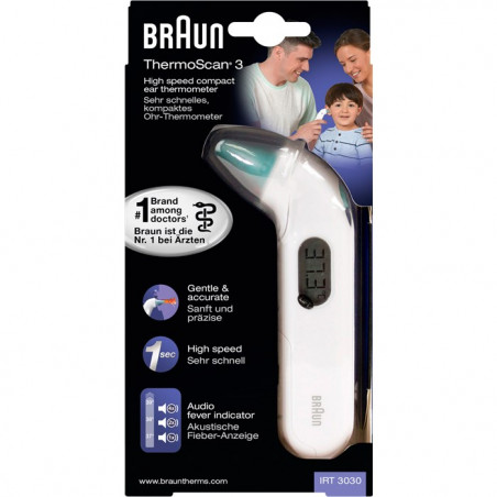 BRAUN TERMOSCAN 3 TERM.AUR.