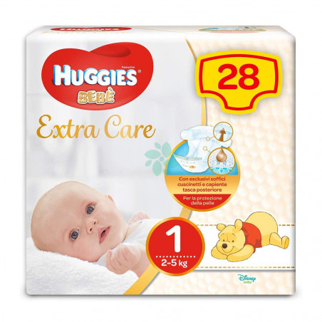 HUGGIES BEBE TG1 28PZ