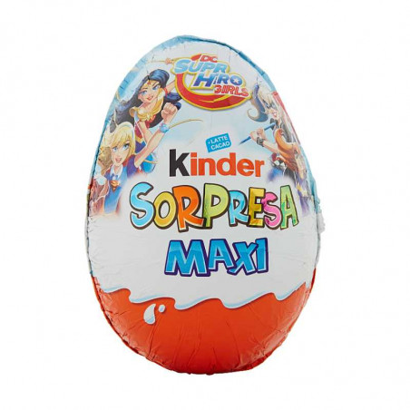 KINDER SORPRES MAXI SUPERHERO GIRL 100