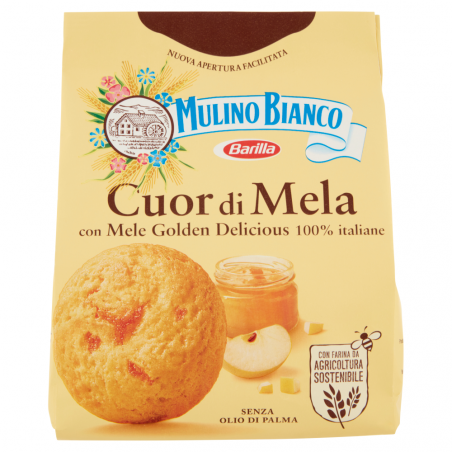 MULINO BIANCO BISC CUOR D MELA GOL.300GR