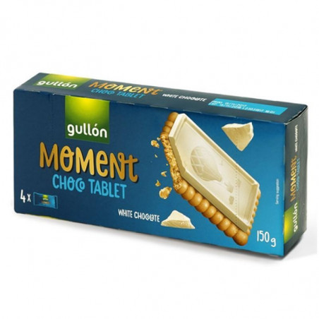 GULLON CHOCO TABLET BIANCO 150GR