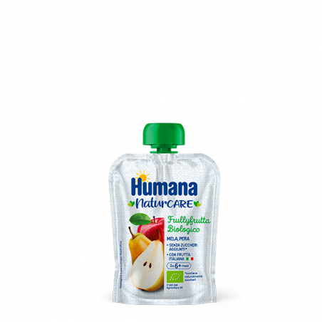 HUMANA FRULLY FRUTTA MELA PERA 90GR