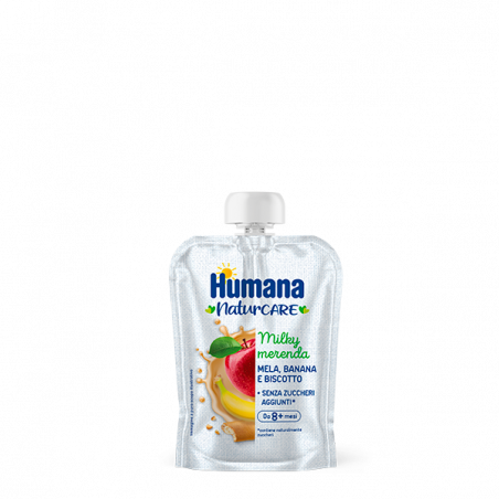 HUMANA MILKY MERENDA MELA BAN BIS 100GR