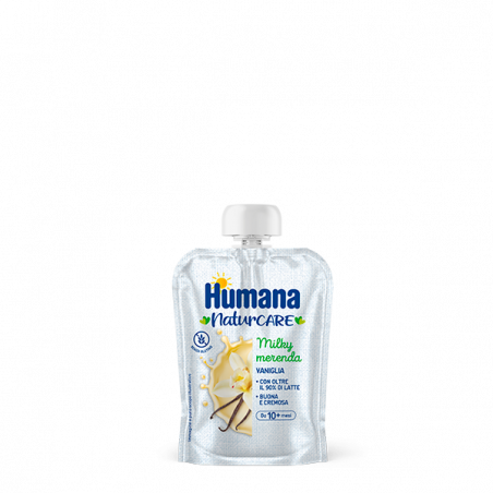 HUMANA MILKY MERENDA VANIGLIA 85GR.