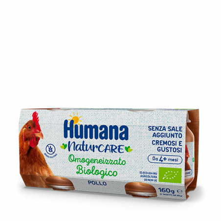 HUMANA OMO POLLO BIO 80X2