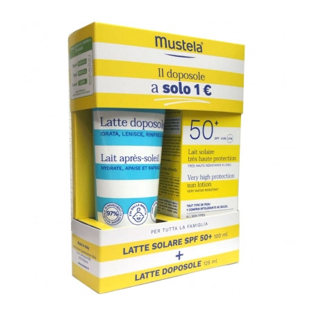 MUSTELA LAT.SOL.50PF 100+D SOLE 125ML(E)