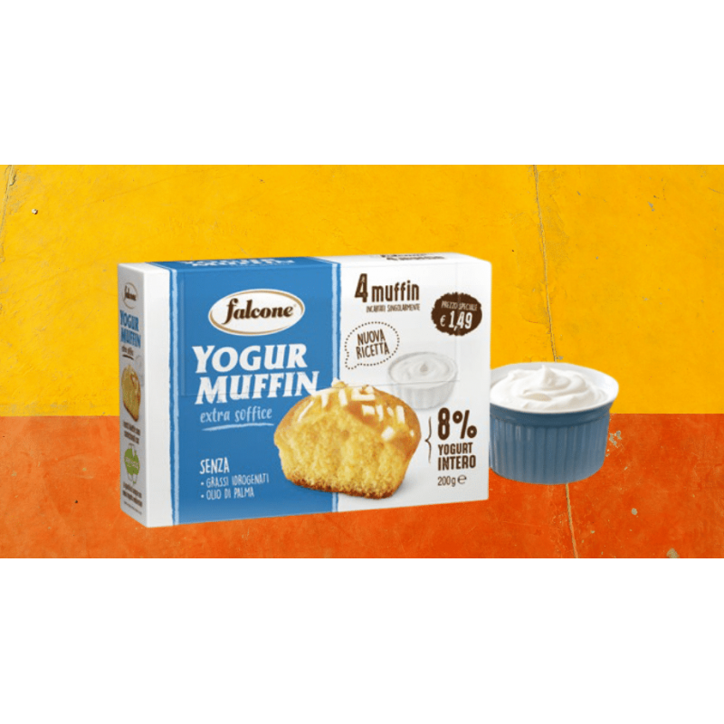 FALCONE YOGUR MUFFIN X4