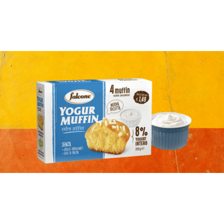 FALCONE MUFFIN YOGURT X4 GR.200