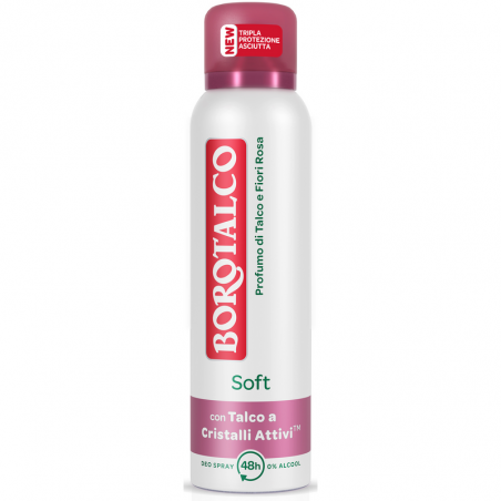 BOROTALCO DEO SPR SOFT 150ML