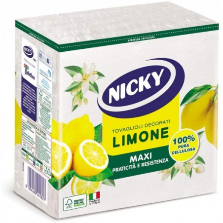 NICKY TOV 2V 38X38 MAXI LIMONE X35