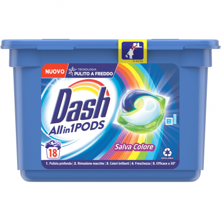 DASH PODS COLORE X18