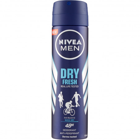 NIVEA DEO SPR MEN DRY FRESH 150ML