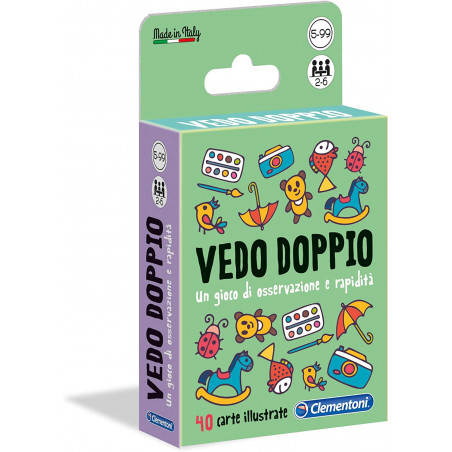 CLEMENTONI CARTE VEDO DOPPIO DELUXE