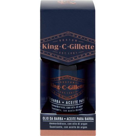 GILLETTE KING C.OLIO DA BARBA 30ML