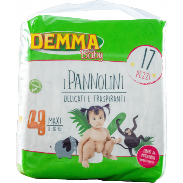 DEMMA PANNOLINI MAXI TG.4 KG.8-18 X17