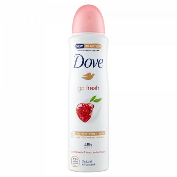 DOVE DEO SPR GO FRESH MELOGRANO 150ML