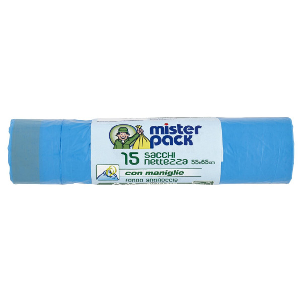 MISTERPACK SACCH.SPAZZ.45LT BLU 55X65CM