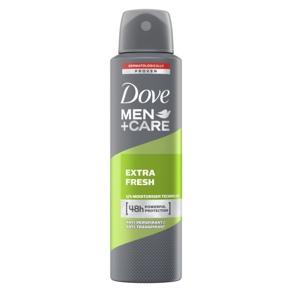 DOVE DEO SPR MEN CARE EXTRA FRESH 150ML