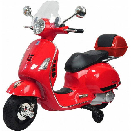 GLOBO VESPA GTS S SPORT ROSSA 12V