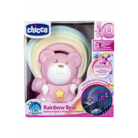 CHICCO RAINBOW BEAR PINK