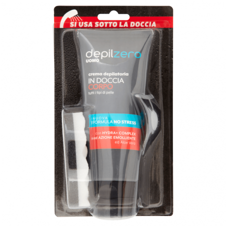 DEPILZERO CR.DEPIL.UOMO S DOCCIA 200ML