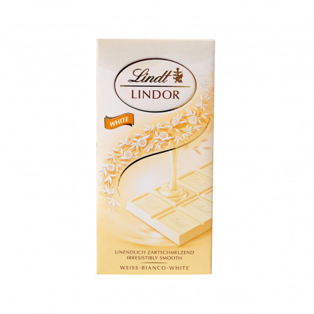 LINDT LINDOR TAVOL.CIOCC.BIANCO 100GR