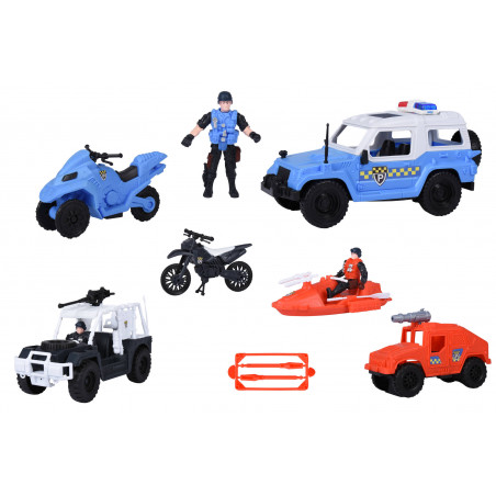 GLOBO PLAYSET POLIC SWAT POMP.C VEIC PER