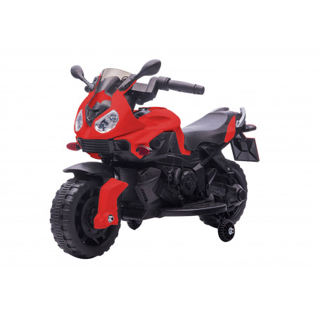 GLOBO MOTO ELET.ROSSA 6V 85X42X53CM