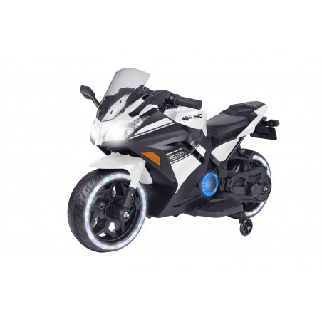 GLOBO MOTO ELETTR.NO LIC.12V BIANCO