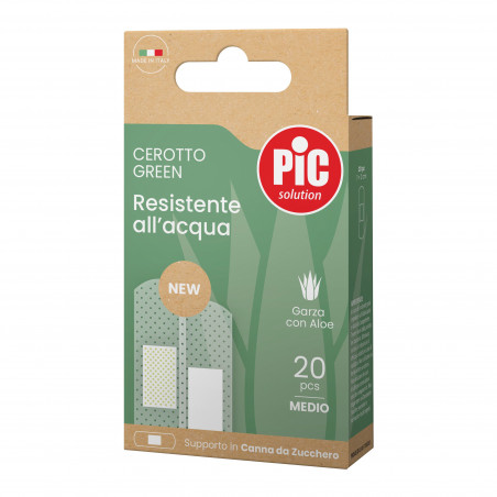 PIC CEROTTO GREEN CANNA  ALOE MEDIO 20PZ