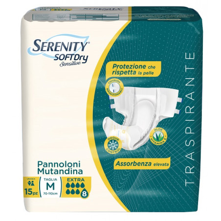 SERENITY PANN.MUT.SENSITIVE EXTRA XL X15