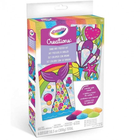 CRAYOLA CREATIONS SET COLORA C LA SABBIA