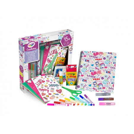 CRAYOLA SCRAPBOOK KIT CREATIONS