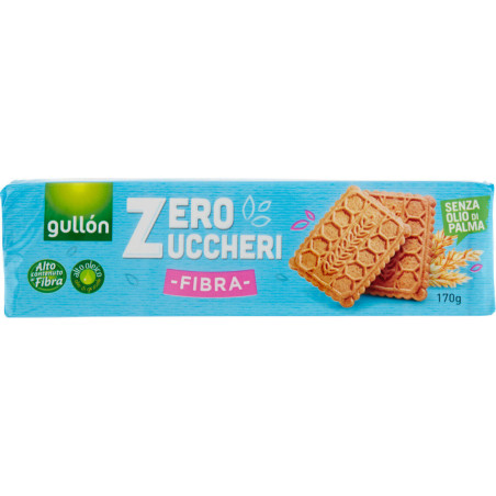 GULLON BISC FIBRA 0 ZUCCH.170GR