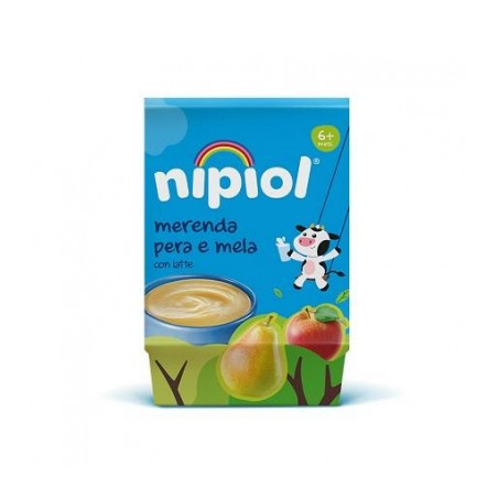 NIPIOL MERENDA PERA MELA LATTE 100X2(E)